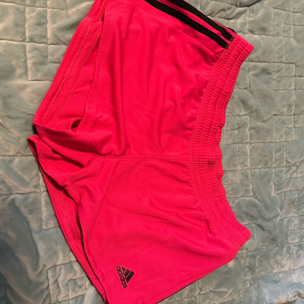 Adidas Pink Performance Athletic Shorts